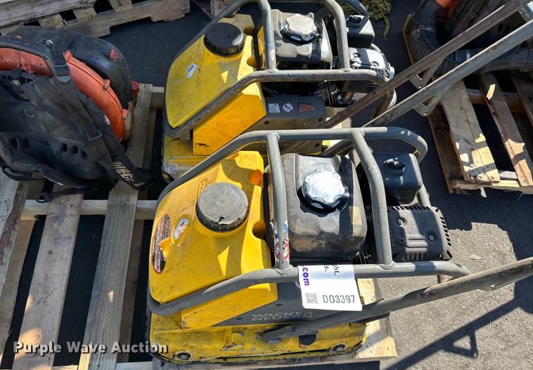 image for item DO3397 (2) plate compactors