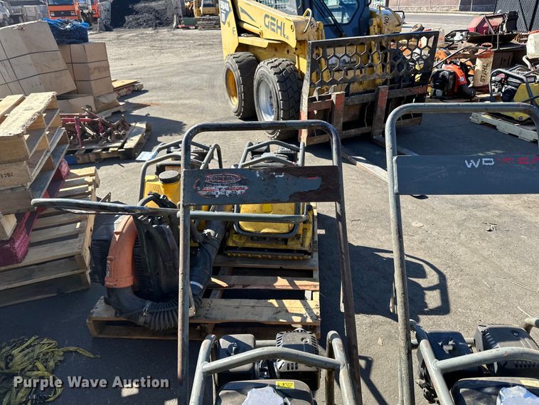 image for item DO3397 (2) plate compactors