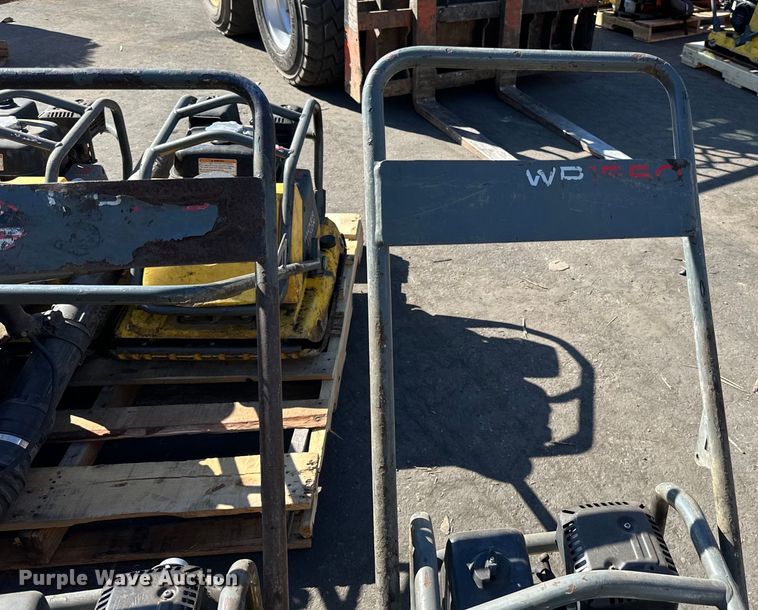 image for item DO3397 (2) plate compactors