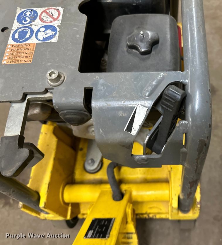 image for item DO3418 2014 Wacker BPU 3750 ATS plate compactor