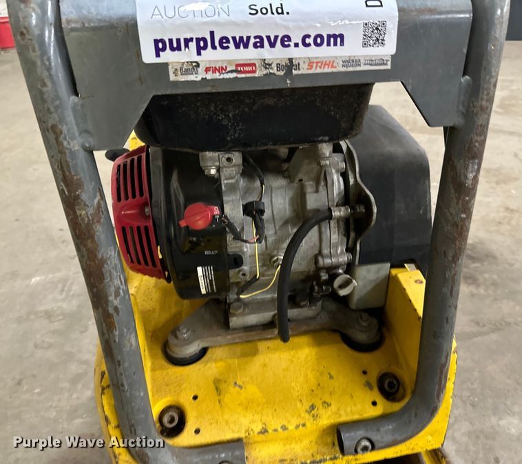 image for item DO3418 2014 Wacker BPU 3750 ATS plate compactor