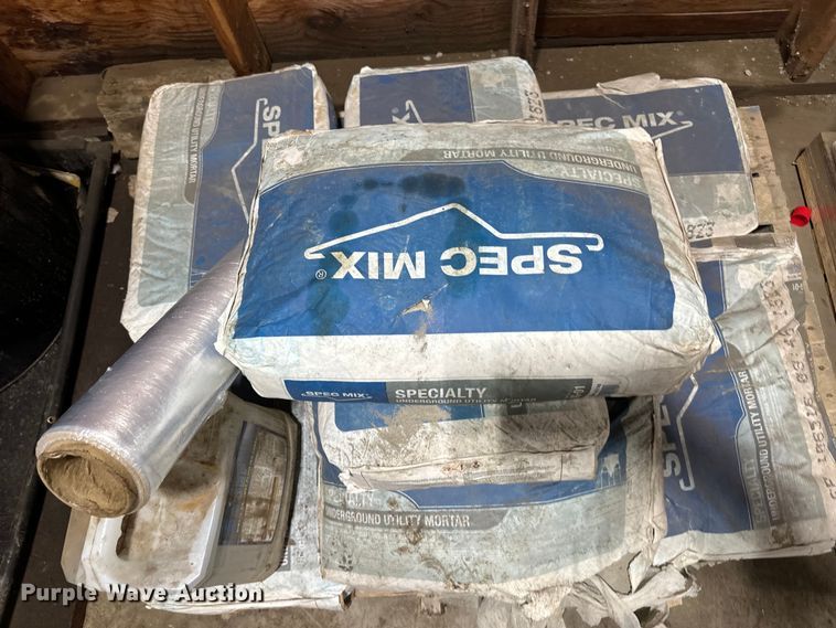Approximately 57 bags of Spec Mix mortar mix in Stillwater, MN Item