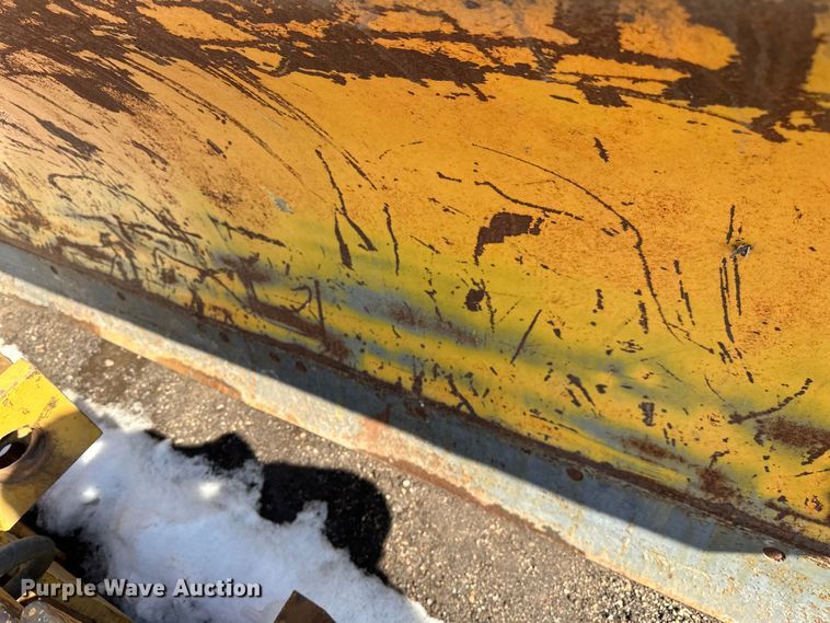 image for item DQ0666 12' W wheel loader snow plow