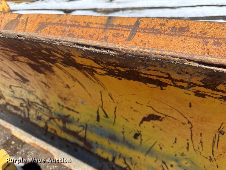 image for item DQ0666 12' W wheel loader snow plow