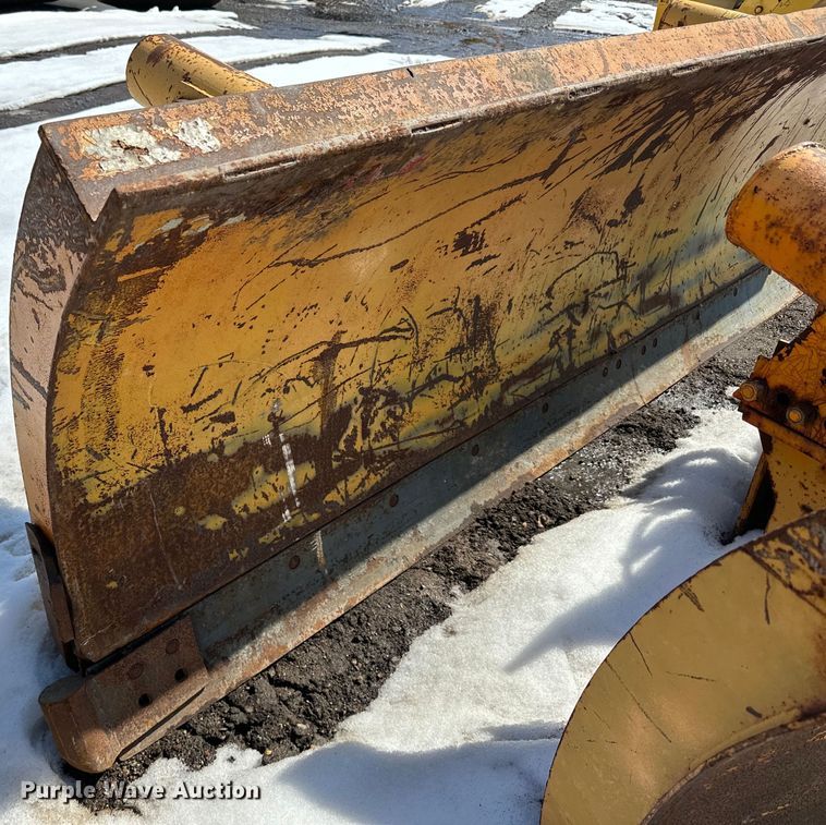 image for item DQ0666 12' W wheel loader snow plow