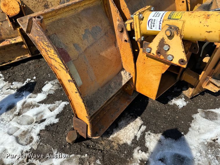 image for item DQ0666 12' W wheel loader snow plow