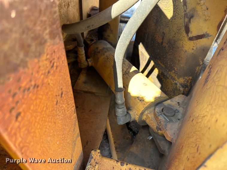 image for item DQ0666 12' W wheel loader snow plow