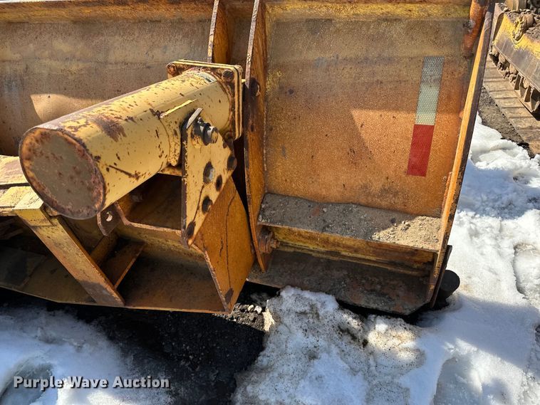 image for item DQ0666 12' W wheel loader snow plow