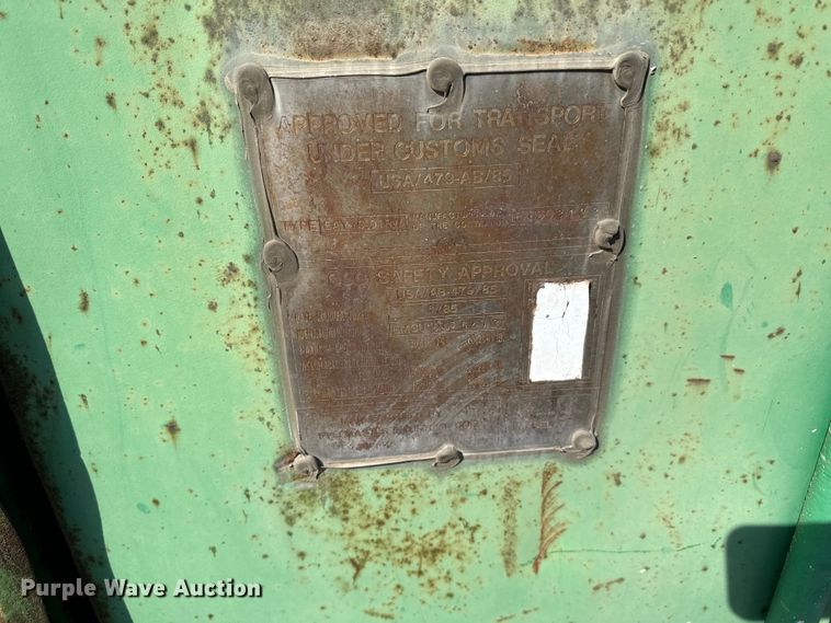 image for item DQ0677 Evergreen  shipping container 