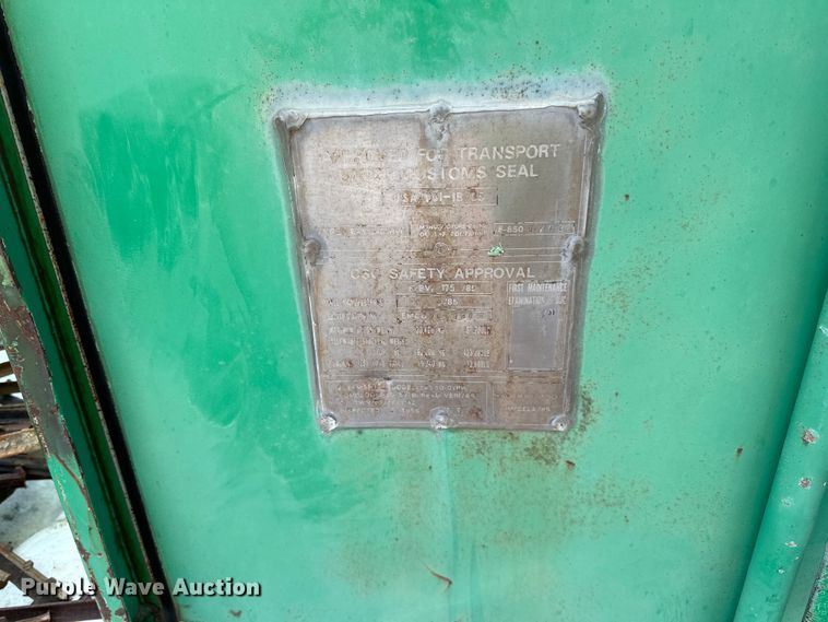 image for item DQ0678 Evergreen  shipping container