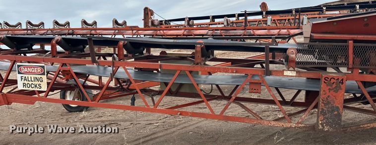 image for item DQ0692 Superior  30x80 radial stacking conveyor
