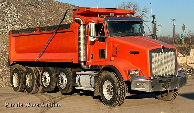 image for item DQ7414 2007 Kenworth  T800 dump truck