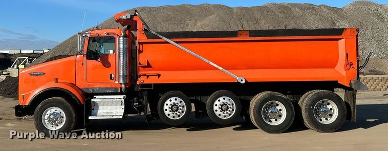 image for item DQ7416 2007 Kenworth  T800 dump truck