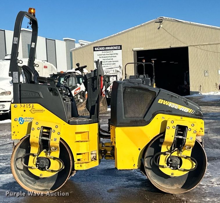 image for item DQ7422 2015 Bomag BW138AD double drum vibratory roller