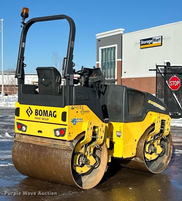 image for item DQ7422 2015 Bomag BW138AD double drum vibratory roller