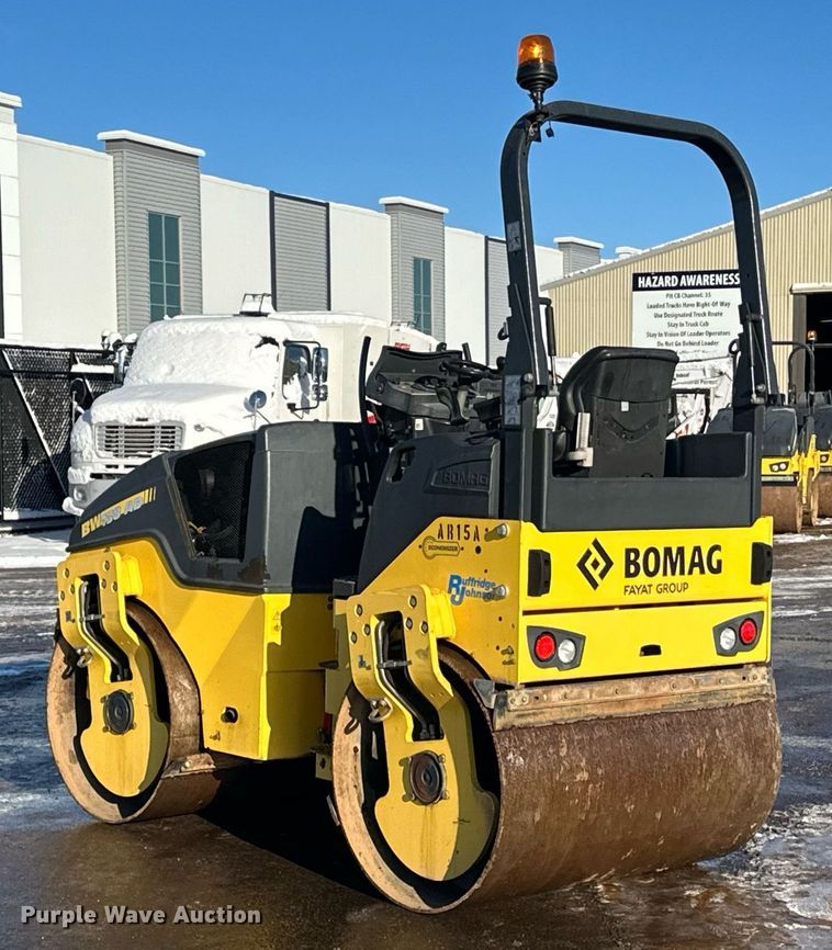 image for item DQ7422 2015 Bomag BW138AD double drum vibratory roller