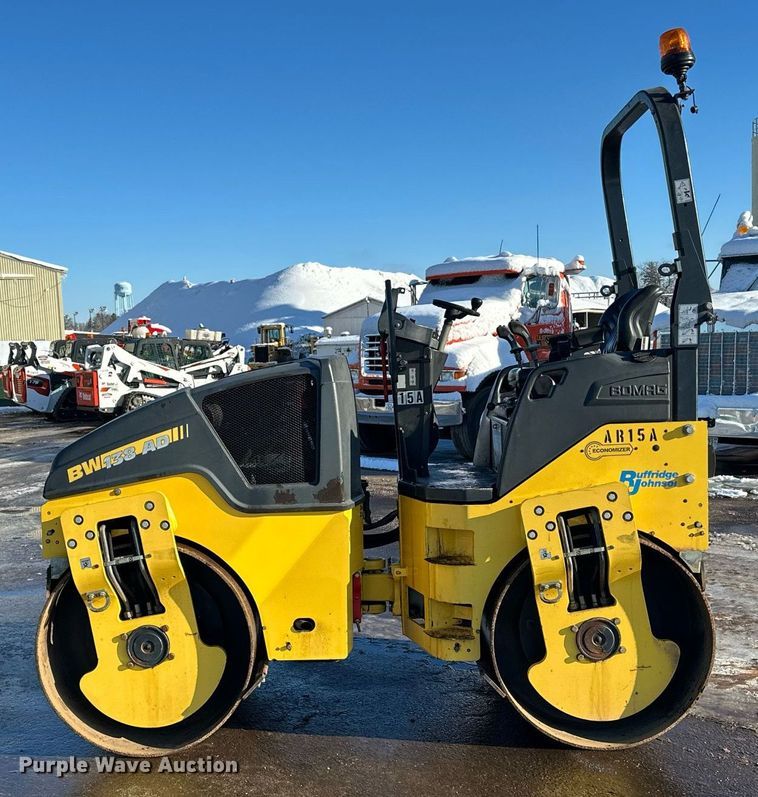 image for item DQ7422 2015 Bomag BW138AD double drum vibratory roller