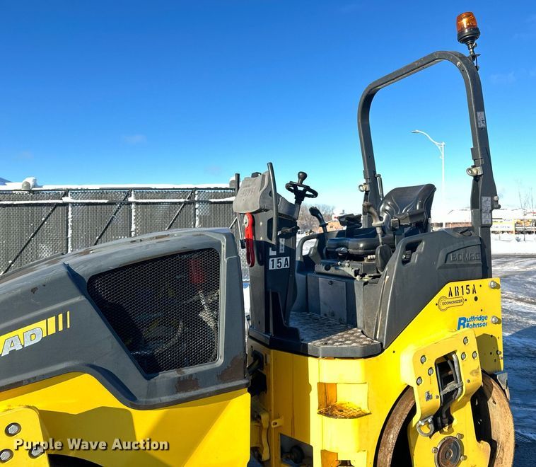 image for item DQ7422 2015 Bomag BW138AD double drum vibratory roller