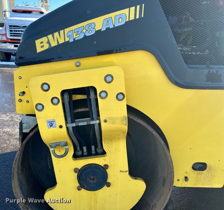 image for item DQ7422 2015 Bomag BW138AD double drum vibratory roller