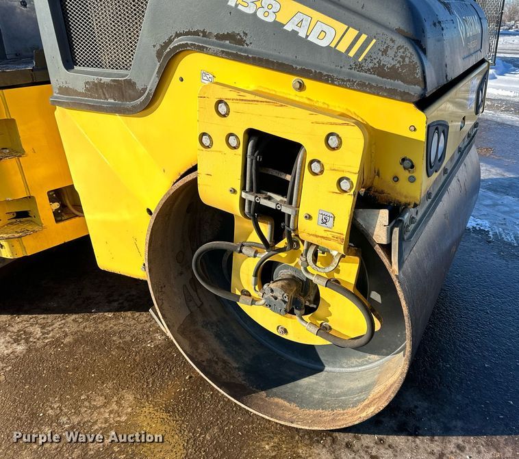 image for item DQ7422 2015 Bomag BW138AD double drum vibratory roller