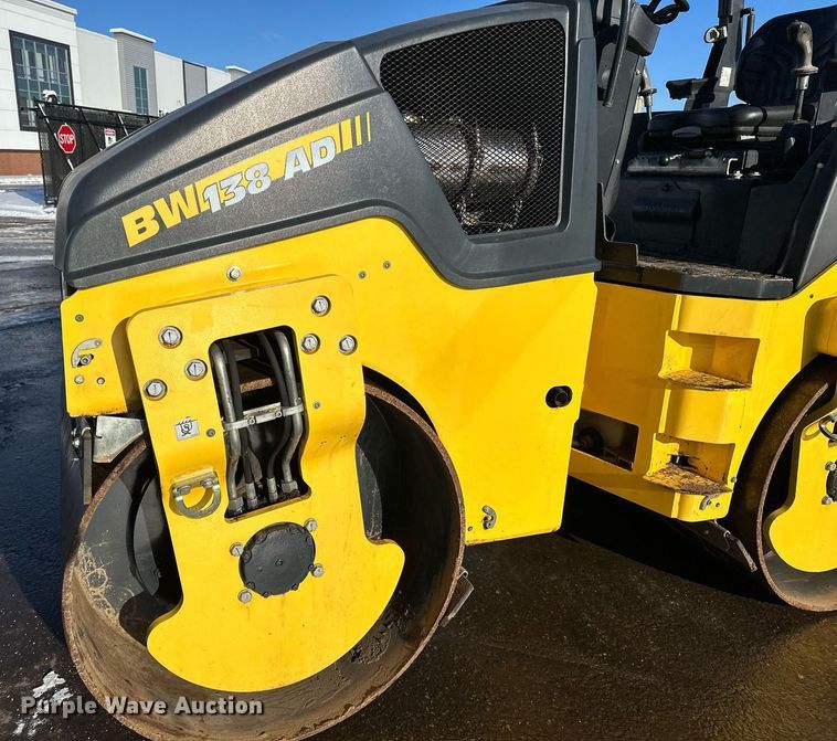 image for item DQ7423 2019 Bomag BW138AD double drum vibratory roller