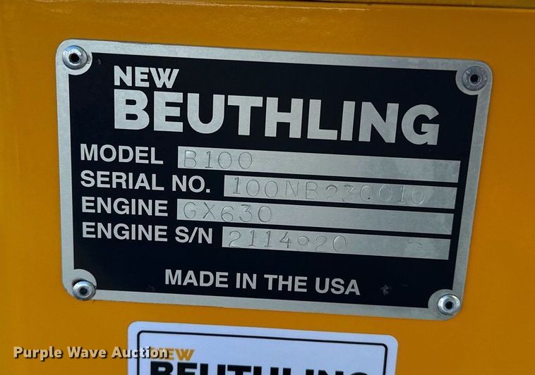 image for item DQ7425 2023 Beuthling B100 double drum roller