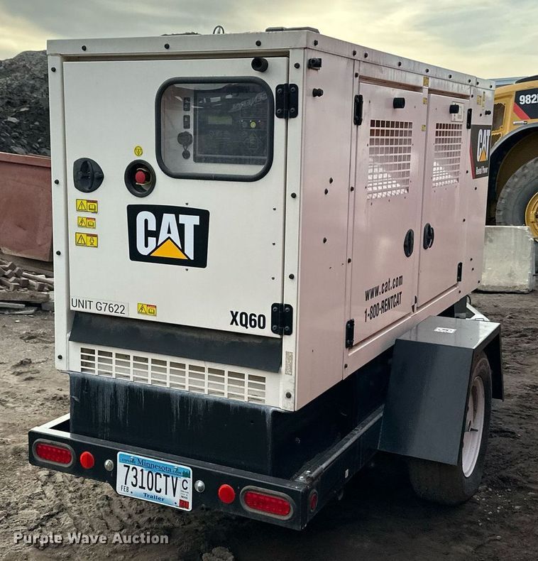 image for item DQ7444 2018 Caterpillar QX60 generator