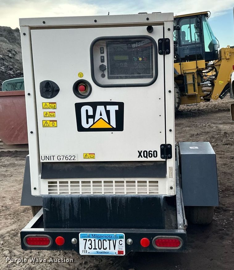 image for item DQ7444 2018 Caterpillar QX60 generator