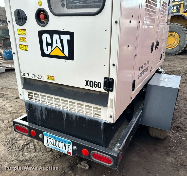 image for item DQ7444 2018 Caterpillar QX60 generator