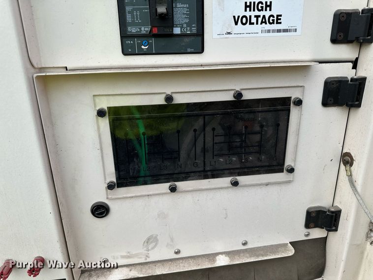 image for item DQ7444 2018 Caterpillar QX60 generator