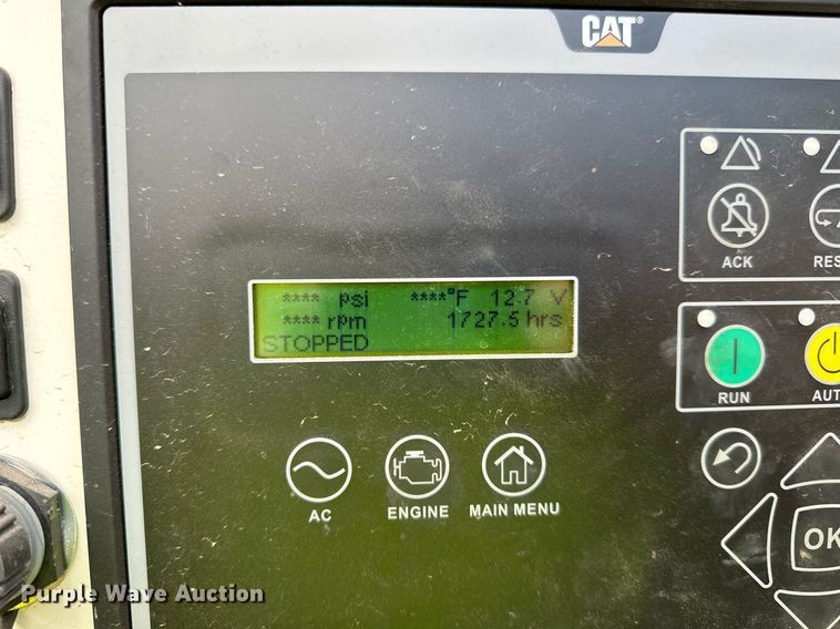 image for item DQ7444 2018 Caterpillar QX60 generator