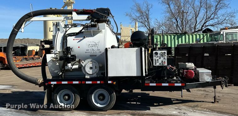 image for item DQ7452 Sewer Equipment Co of America  TGV-1000 vacuum trailer