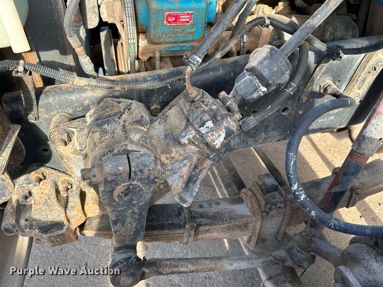 image for item DQ7453 1987 Ford  F800 flatbed truck