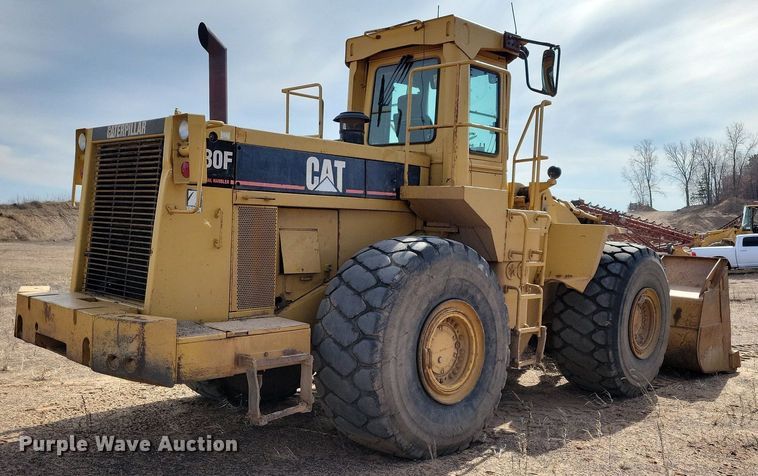 image for item DQ7456 1993 Caterpillar 980F wheel loader