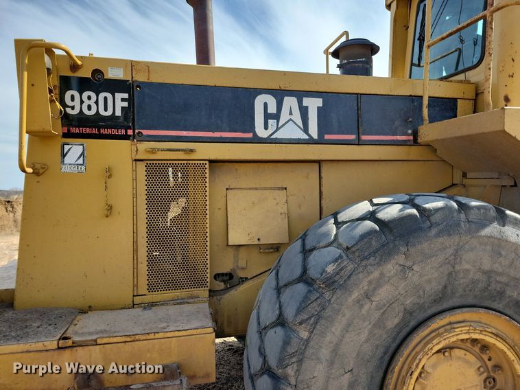 image for item DQ7456 1993 Caterpillar 980F wheel loader