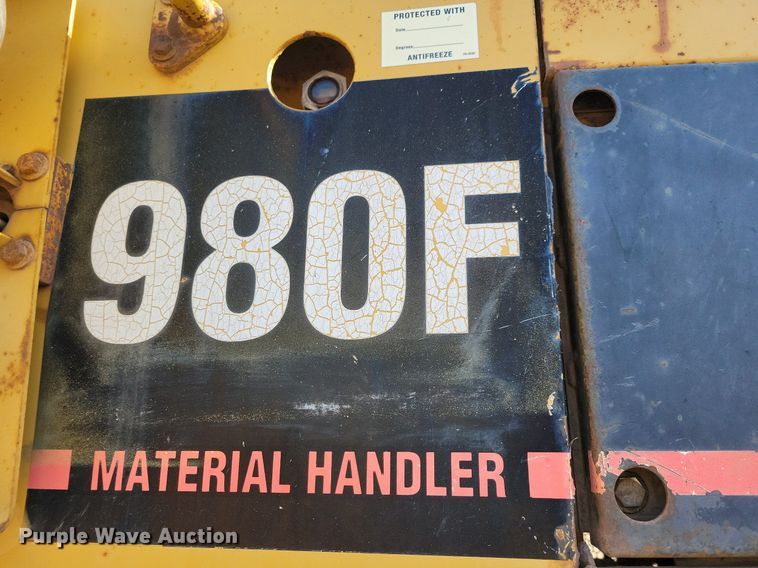 image for item DQ7456 1993 Caterpillar 980F wheel loader