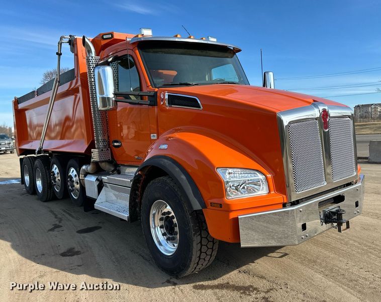 image for item DR4254 2021 Kenworth T880 dump truck