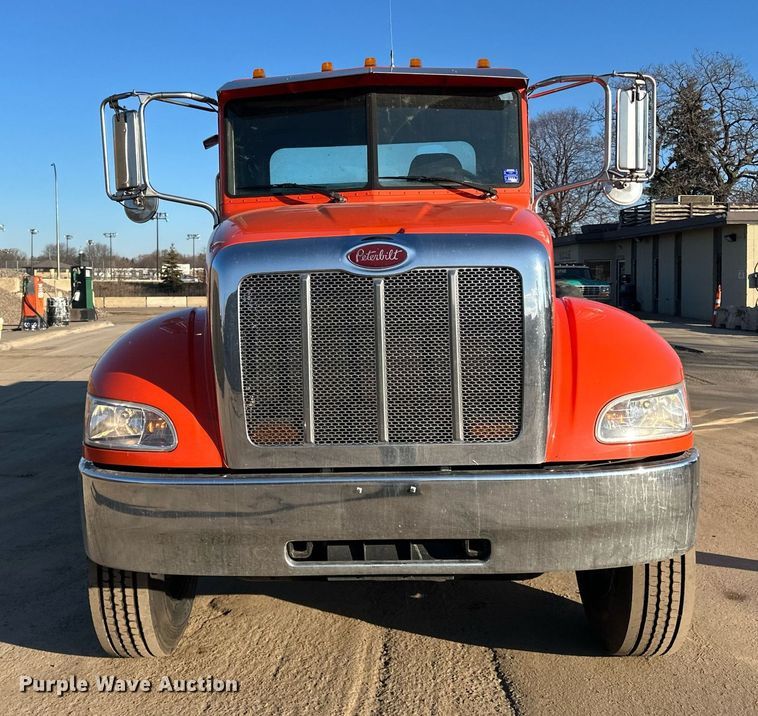 image for item DR4255 2012 Peterbilt  337 flatbed truck