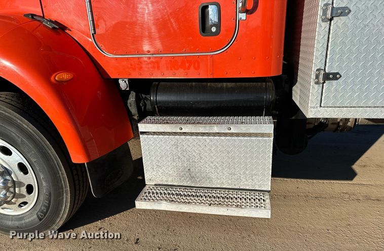 image for item DR4255 2012 Peterbilt  337 flatbed truck