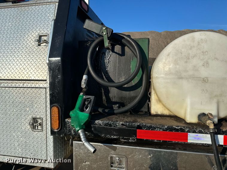 image for item DR4255 2012 Peterbilt  337 flatbed truck