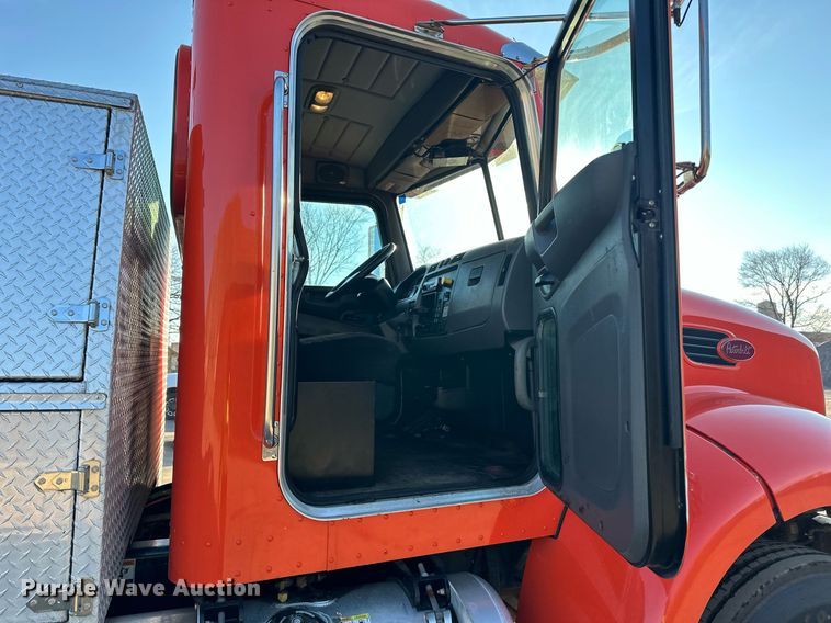 image for item DR4255 2012 Peterbilt  337 flatbed truck