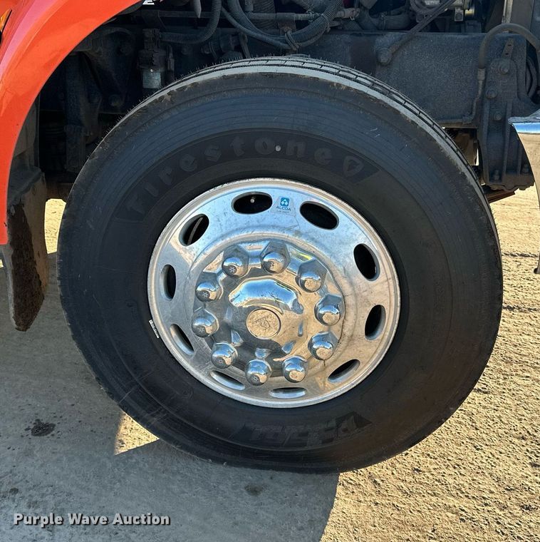 image for item DR4255 2012 Peterbilt  337 flatbed truck