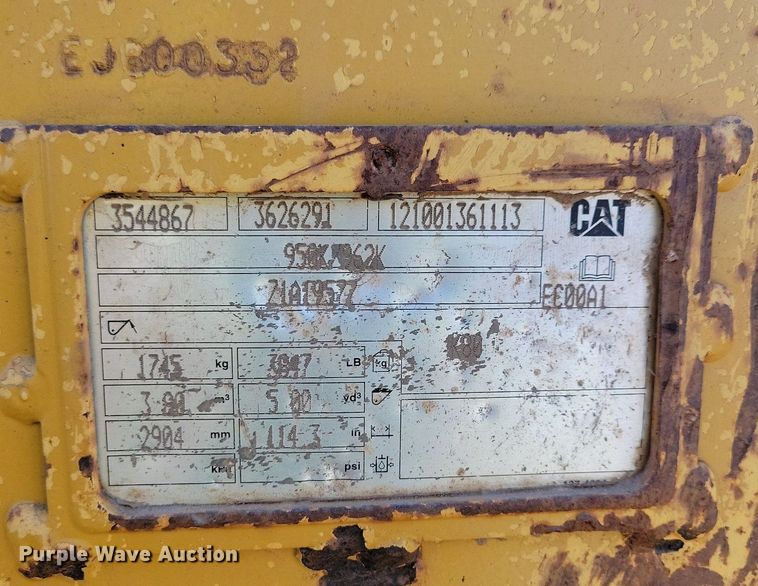 image for item DR4256 2016 Caterpillar 962M wheel loader