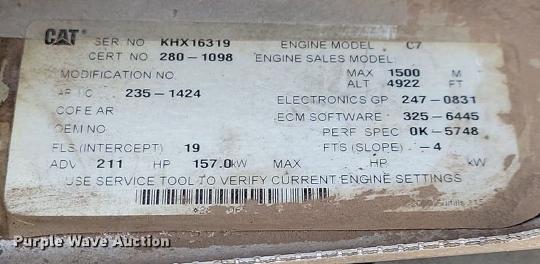 image for item DR4257 2009 Caterpillar 962H wheel loader