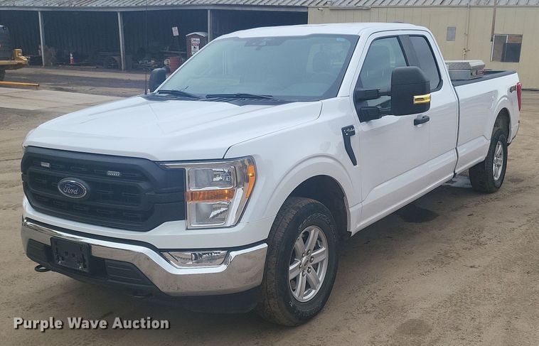 image for item DR4263 2021 Ford F150 XL SuperCab pickup truck