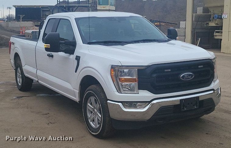 image for item DR4263 2021 Ford F150 XL SuperCab pickup truck