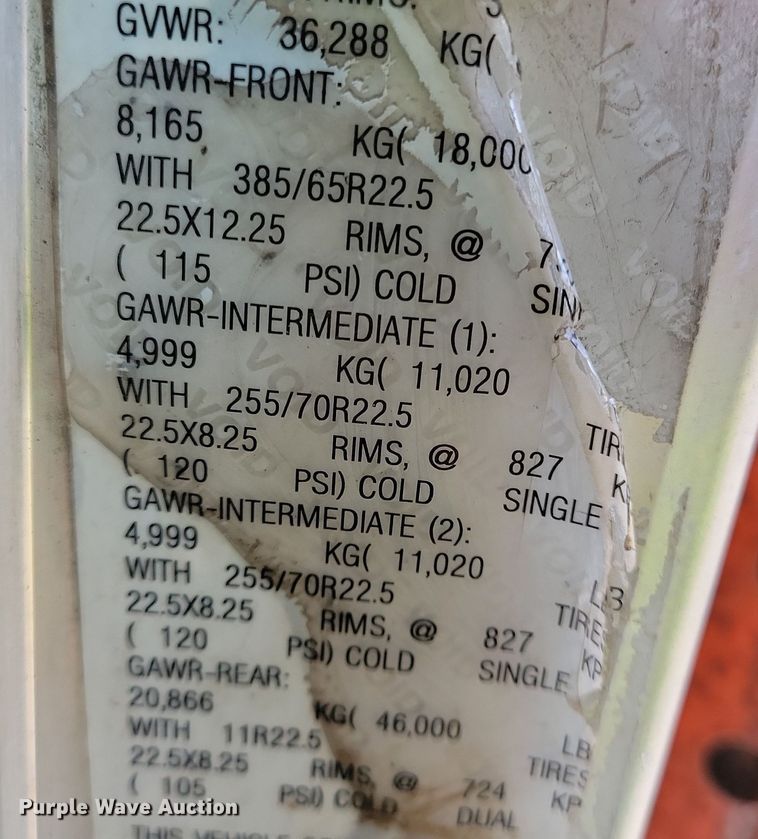 image for item DR4267 2007 Kenworth T800 dump truck