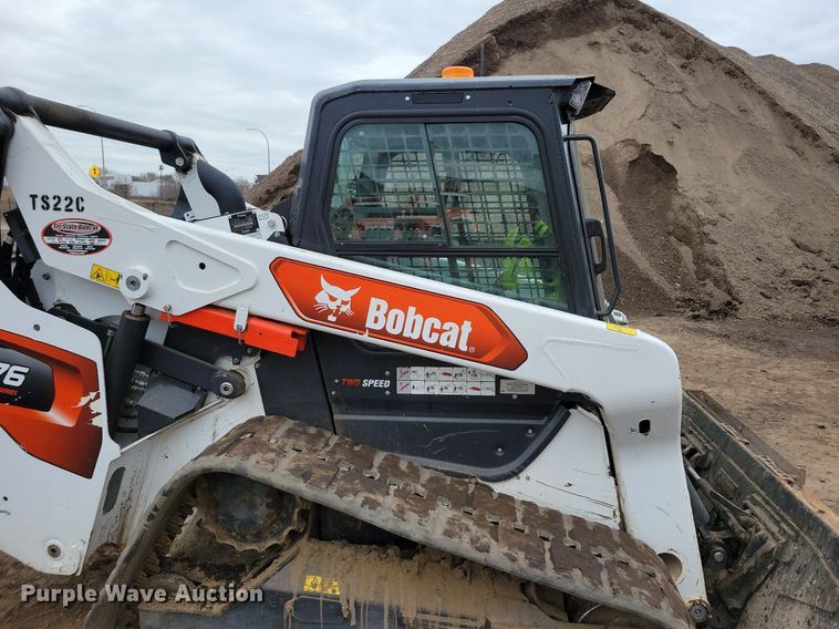 image for item DR4268 2022 Bobcat T76 tracked skid steer loader