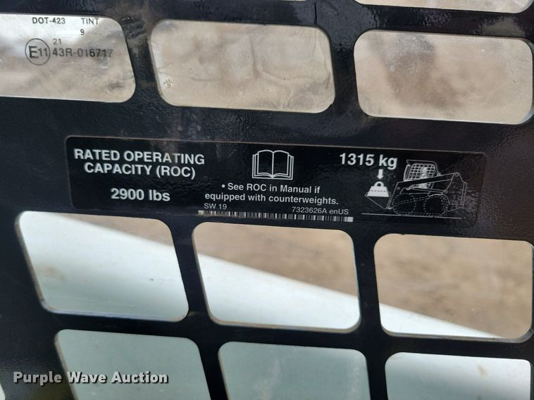 image for item DR4268 2022 Bobcat T76 tracked skid steer loader