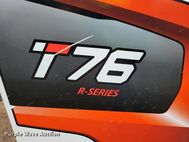 image for item DR4269 2022 Bobcat T76 tracked skid steer loader